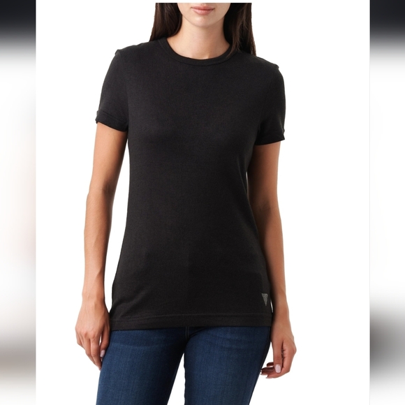 Guess Tops - NWT Guess Easy Fit Embellishment Tee EcoVero Small
